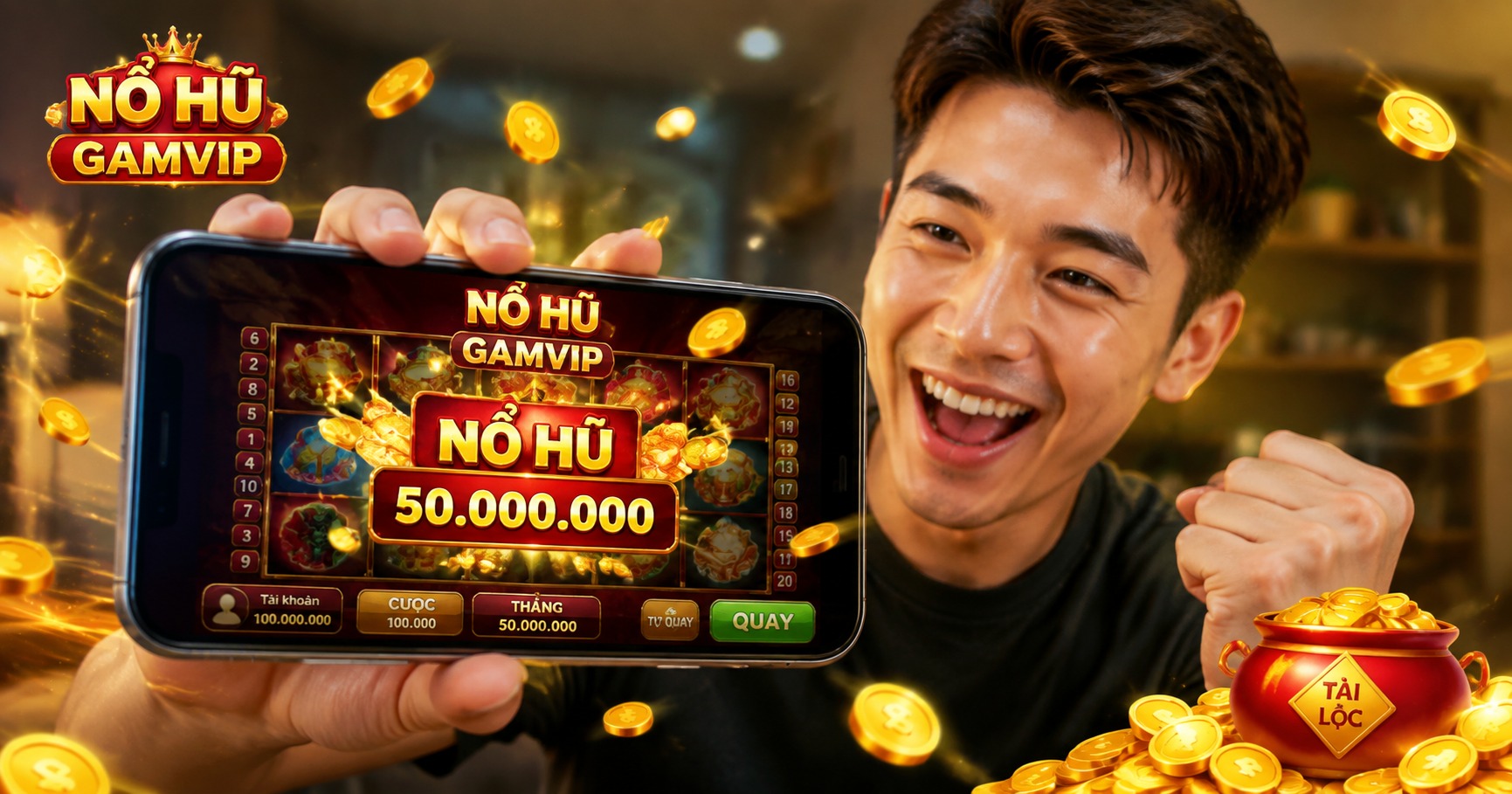 no hu gamvip – Trò chơi nổ hũ hấp dẫn nhất hiện nay - image 1