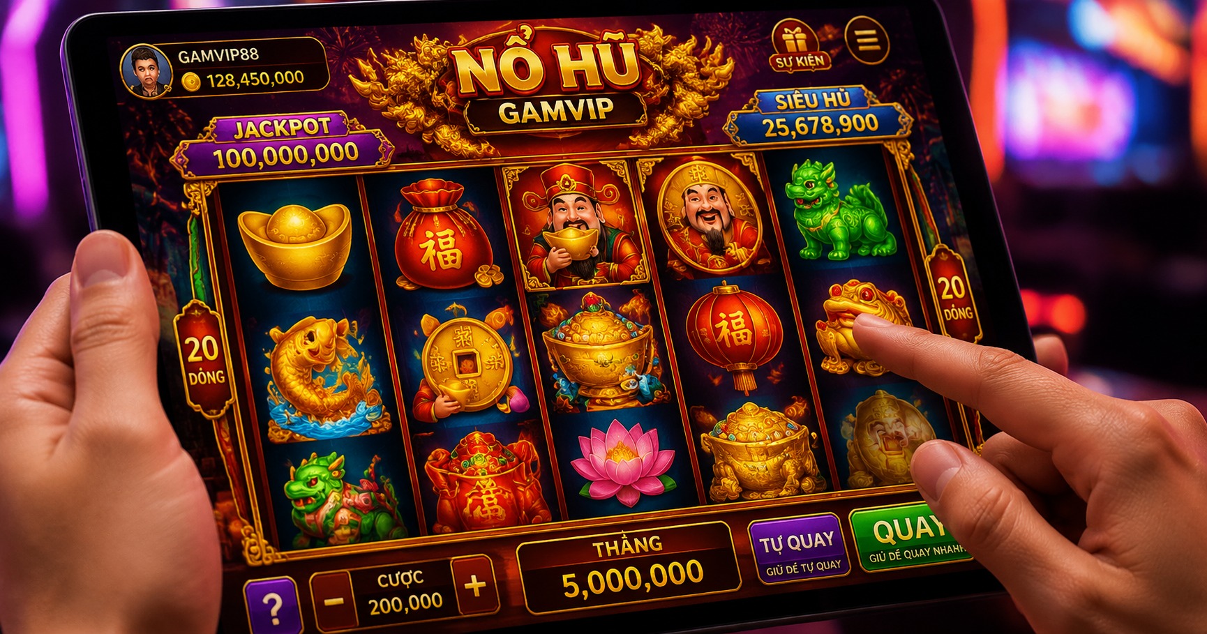 no hu gamvip – Trò chơi nổ hũ hấp dẫn nhất hiện nay - image 2