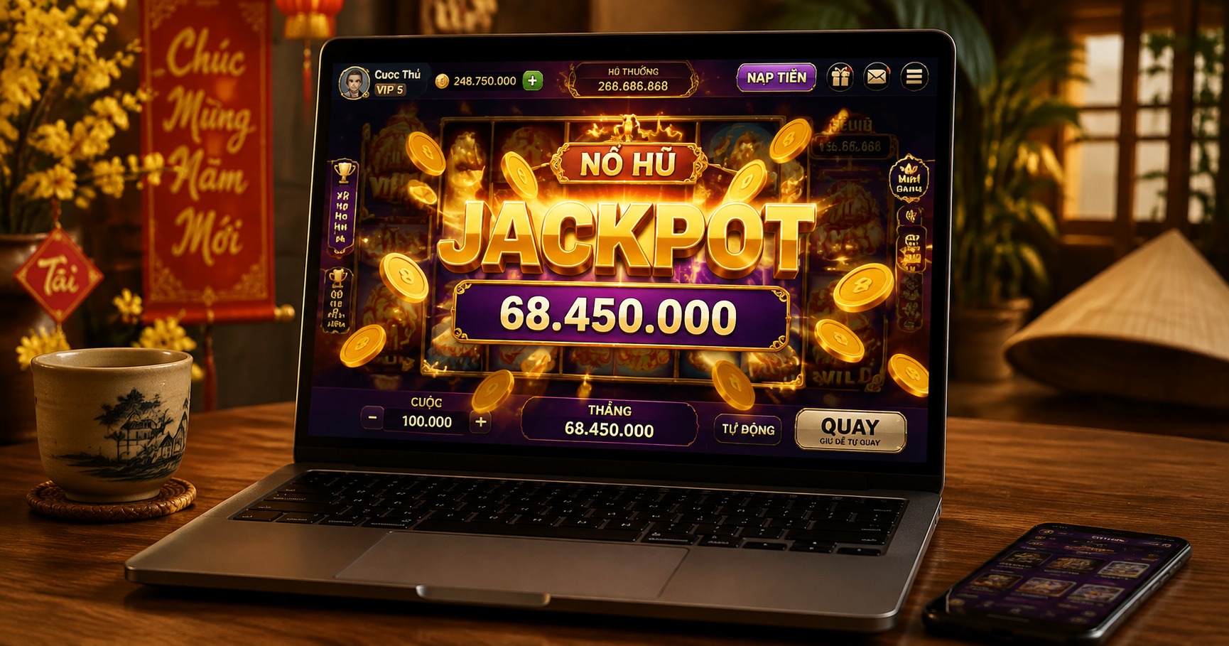 Nổ hũ &ndash; B&iacute; quyết chiến thắng v&agrave; trải nghiệm đỉnh cao trong game slot - image 2