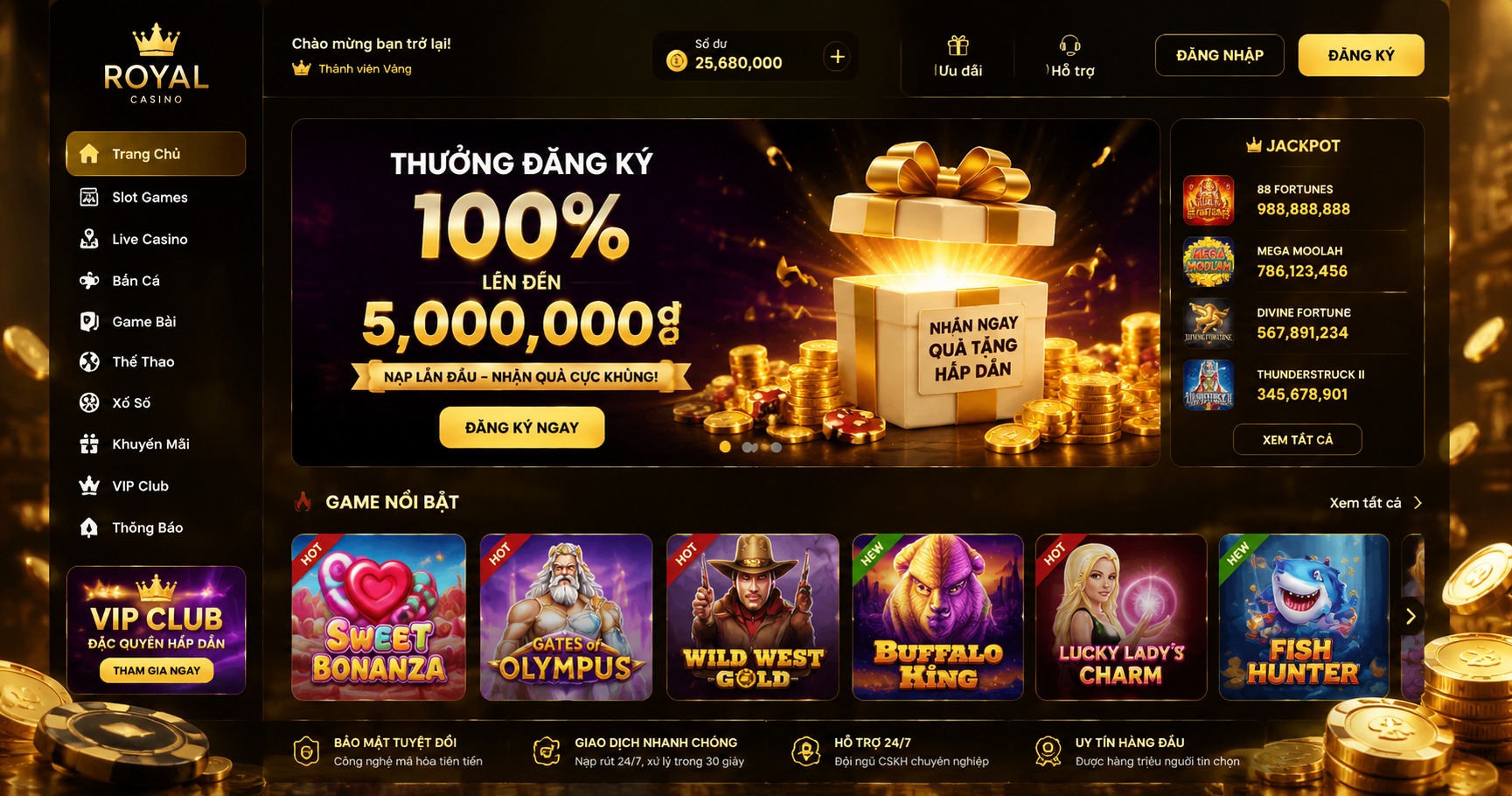 Nổ hũ đăng k&iacute; nhận tiền - Cơ hội tr&uacute;ng lớn từ c&aacute;c top trang nổ hũ uy t&iacute;n - image 2